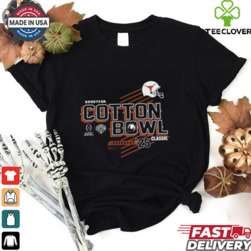 Texas Longhorns College Football Semifinal 2025 Goodyear Cotton Bowl Bound Helmet Unisex Sweater T Shirt