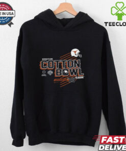 Texas Longhorns College Football Semifinal 2025 Goodyear Cotton Bowl Bound T-shirt, helmet design, unisex fit, Texas football fan gear, Goodyear Cotton Bowl championship sweater shirt.