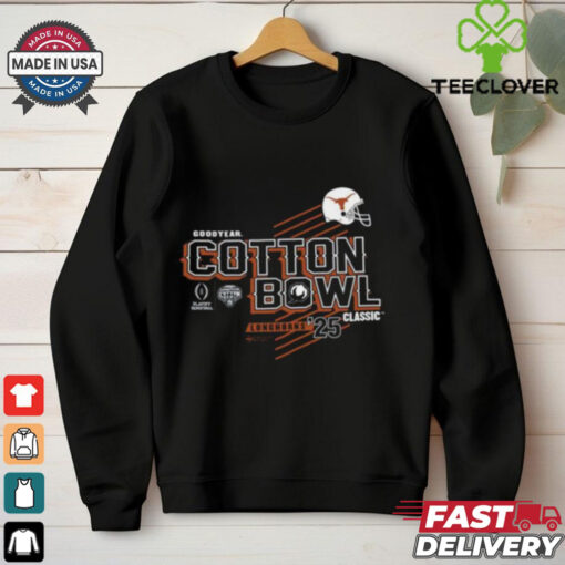 Texas Longhorns College Football Semifinal 2025 Goodyear Cotton Bowl Bound Helmet Unisex Sweater T Shirt