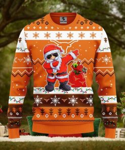 Texas Longhorns Dabbing Santa Claus Christmas Ugly Sweater Sport Christmas Gift Ideas