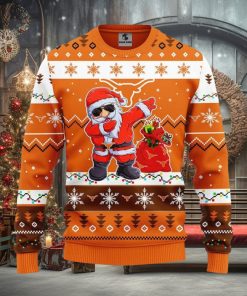 Texas Longhorns Dabbing Santa Claus Christmas Ugly Sweater Sport Christmas Gift Ideas