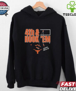 Texas Longhorns Football 4th & Hook ‘Em Atlanta GA 1 1 2025 T shirts