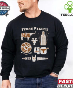 Texas Longhorns Football Bevo Fight Shirt
