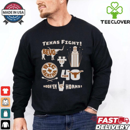 Texas Longhorns Football Bevo Fight Shirt