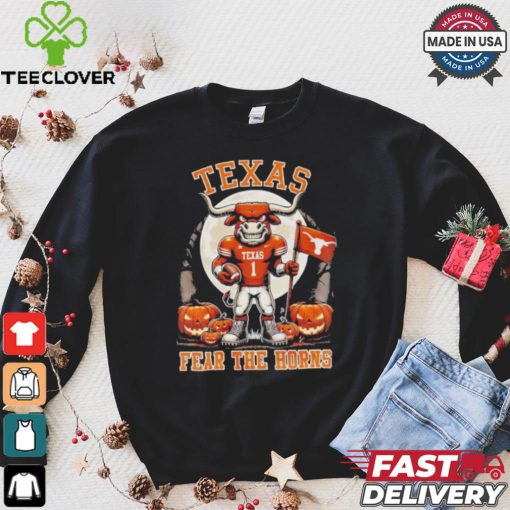 Texas Longhorns Football Fear The Horns Halloween shirt