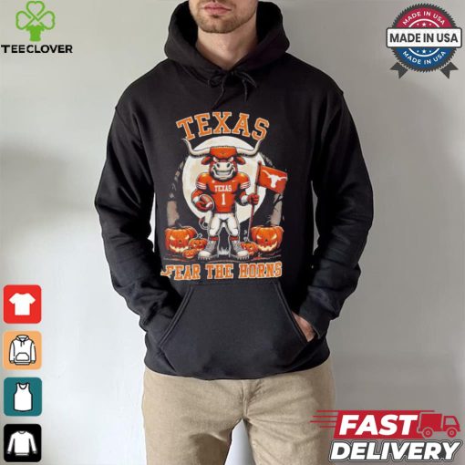 Texas Longhorns Football Fear The Horns Halloween shirt