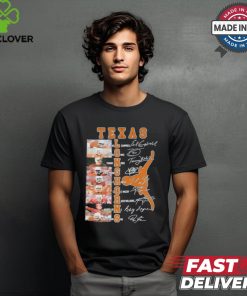 Texas Longhorns Football Team Players 2024 Signatures Shirt