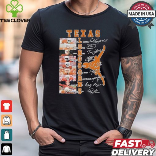 Texas Longhorns Football Team Players 2024 Signatures Shirt