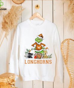 Texas Longhorns Grinch and Max dog funny Christmas hoodie, sweater, longsleeve, shirt v-neck, t-shirt