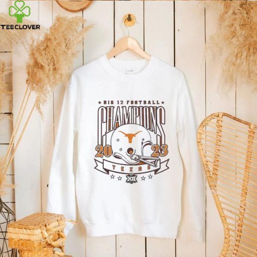 Texas Longhorns Helmet Big 12 Football Champions 2023 hoodie, sweater, longsleeve, shirt v-neck, t-shirt