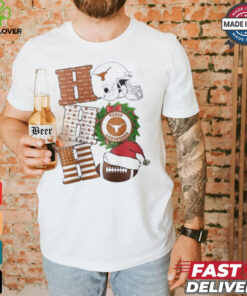 Texas Longhorns Hohoho Christmas Shirt 2 Texas Longhorns Hohoho Christmas Shirt