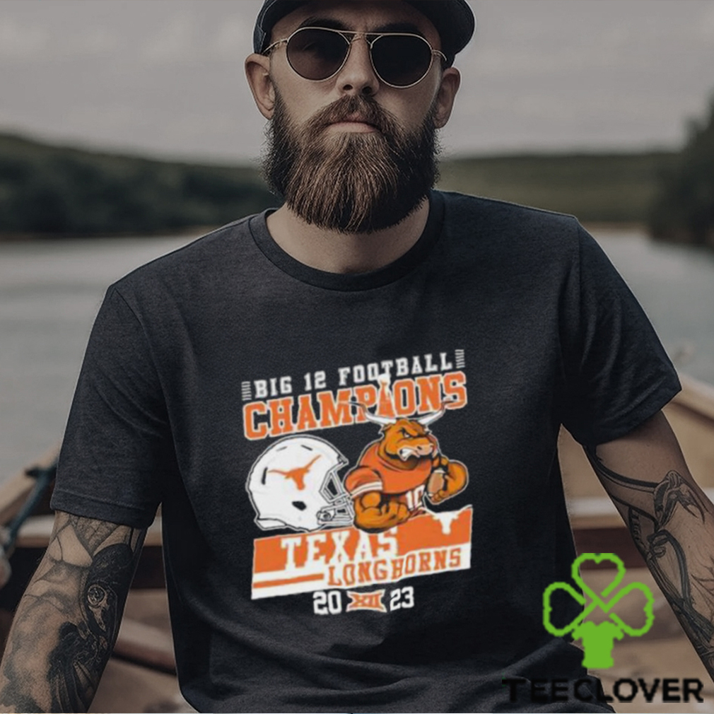 Texas Longhorns Mascot Big 12 Football Conference Champions 2023 T Shirt Texas Longhorns Mascot Big 12 Football Conference Champions 2023 T Shirt