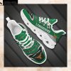 Texas Longhorns NCAA St. Patrick's Day Shamrock Custom Name Clunky Max Soul Shoes Sneakers For Mens Womens