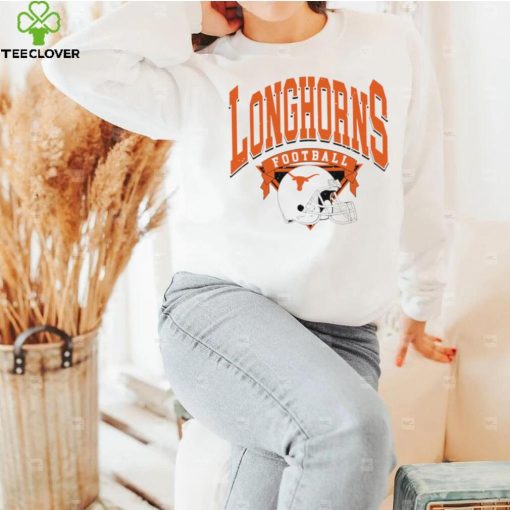 Texas Longhorns NFL helmet logo retro hoodie, sweater, longsleeve, shirt v-neck, t-shirt