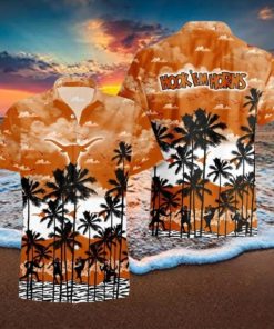 Texas Longhorns Ncaa Summer Summer Aloha Hawaiian Shirt For Mens Womens