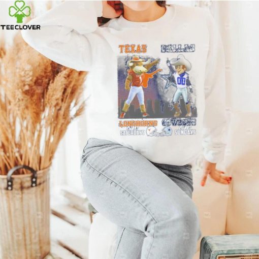 Texas Longhorns On Saturdays, Dallas Cowboys On Sundays hoodie, sweater, longsleeve, shirt v-neck, t-shirt