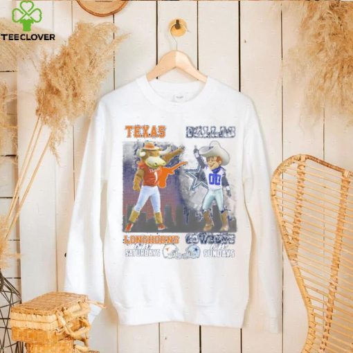 Texas Longhorns On Saturdays, Dallas Cowboys On Sundays hoodie, sweater, longsleeve, shirt v-neck, t-shirt