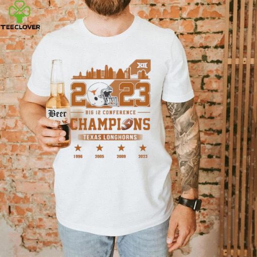 Texas Longhorns Skyline 2023 Big 12 Conference Champions Shirt