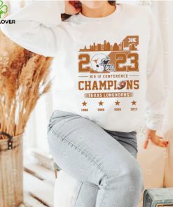 Texas Longhorns Skyline 2023 Big 12 Conference Champions Shirt