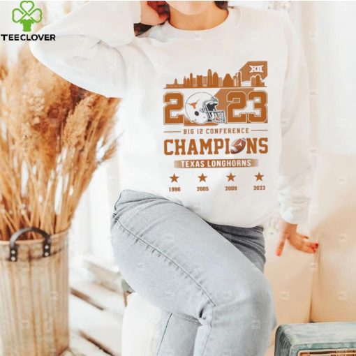 Texas Longhorns Skyline 2023 Big 12 Conference Champions Shirt