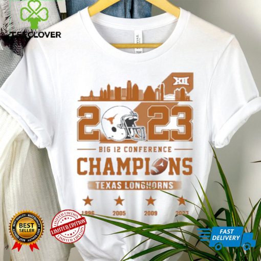 Texas Longhorns Skyline 2023 Big 12 Conference Champions Shirt