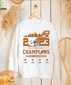 Texas Longhorns Skyline 2023 Big 12 Conference Champions Shirt