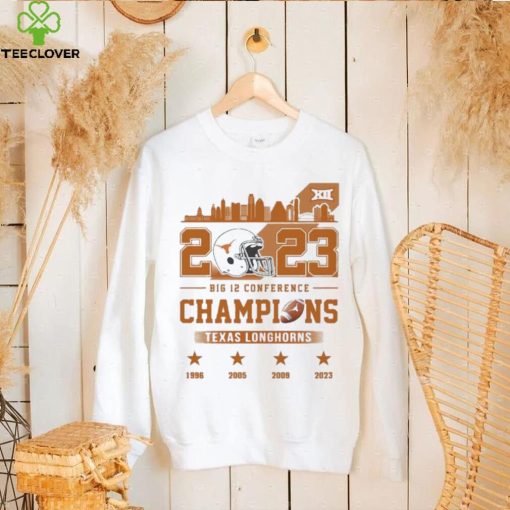 Texas Longhorns Skyline 2023 Big 12 Conference Champions Shirt