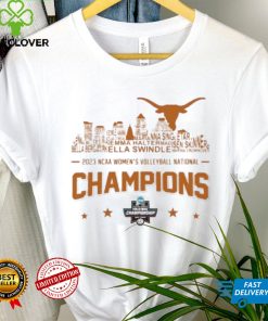 Texas Longhorns Skyline Players Name 2023 NCAA Women’s Volleyball National Champions Shirt