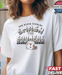 Texas Longhorns Smash The Sooners 2024 Red River Rivalry Shirt