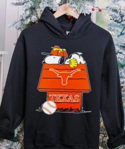 Texas Longhorns Snoopy And Woodstock The Peanuts Baseball hoodie, sweater, longsleeve, shirt v-neck, t-shirt