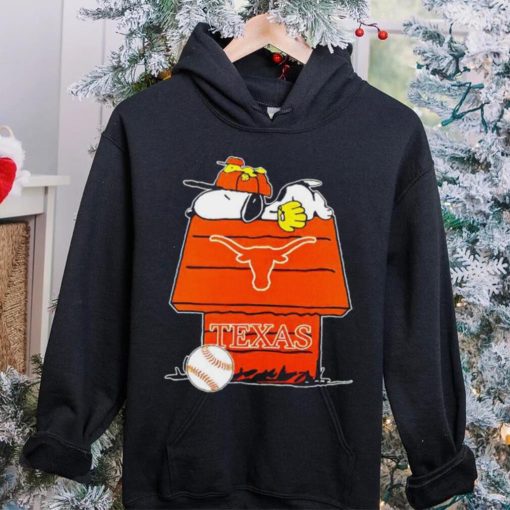 Texas Longhorns Snoopy And Woodstock The Peanuts Baseball hoodie, sweater, longsleeve, shirt v-neck, t-shirt