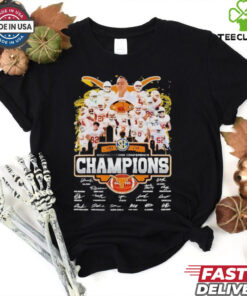 Texas Longhorns Southeastern Conference Champions 2024 Player Signature Shirt