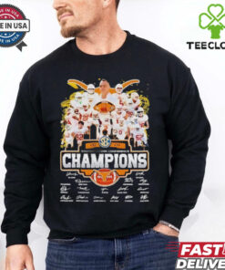 Texas Longhorns Southeastern Conference Champions 2024 Player Signature Shirt