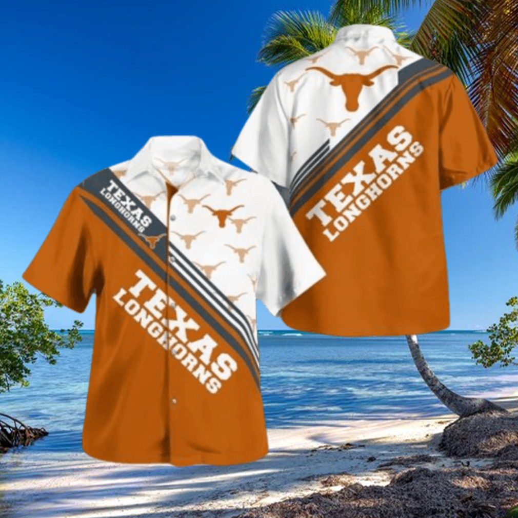Texas Longhorns Standard Paradise Hawaiian Shirt, Longhorns Gifts Texas Longhorns Standard Paradise Hawaiian Shirt, Longhorns Gifts
