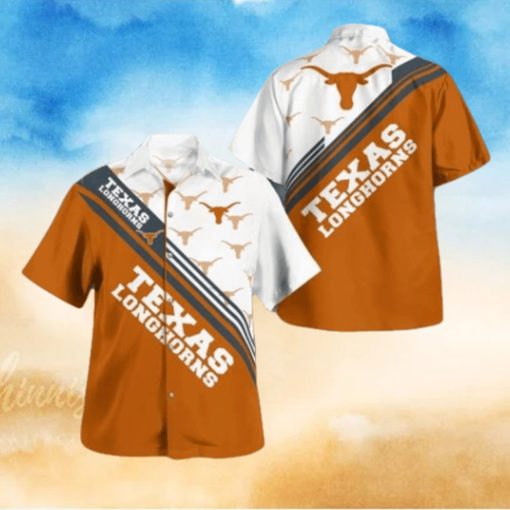 Texas Longhorns Standard Paradise Hawaiian Shirt, Longhorns Gifts