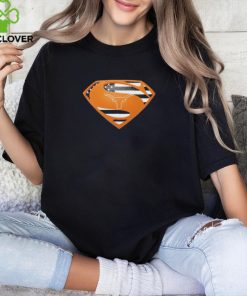 Texas Longhorns Superman logo shirt