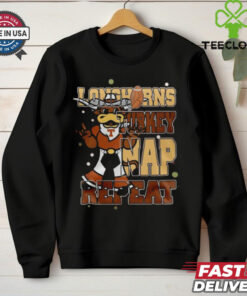 Texas Longhorns Turkey Nap Repeat Happy Thanksgiving Day Shirt