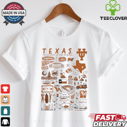 Texas Longhorns Vive La Fete Infant Impressions artwork shirt