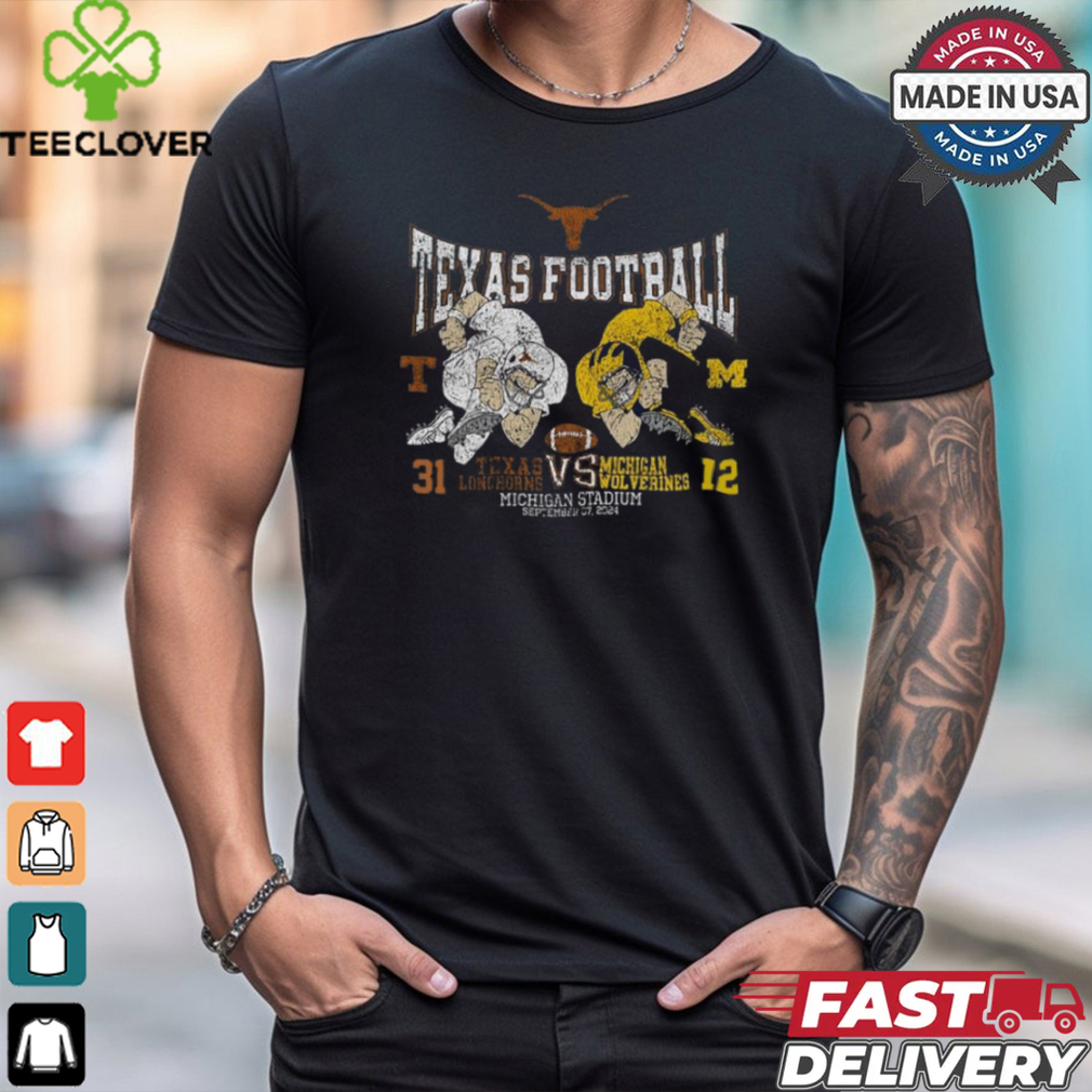 Texas Longhorns Vs Michigan Wolverines 2024 Final Score Shirt Texas Longhorns Vs Michigan Wolverines 2024 Final Score Shirt