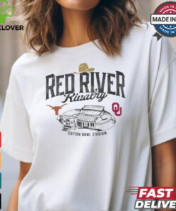 Texas Longhorns Vs Oklahoma Sooners 2024 Red River Rivalry Stadium Shirt