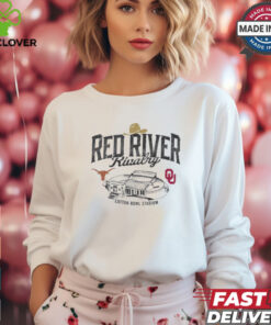Texas Longhorns Vs Oklahoma Sooners 2024 Red River Rivalry Stadium Shirt
