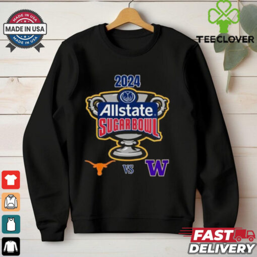 Texas Longhorns Vs Washington Huskies 2024 Allstate Sugar Bowl T Shirt