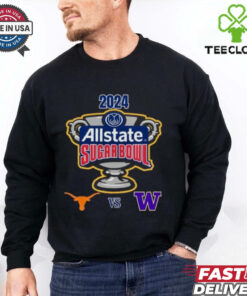 Texas Longhorns Vs Washington Huskies 2024 Allstate Sugar Bowl T Shirt