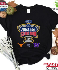 Texas Longhorns Vs Washington Huskies 2024 Allstate Sugar Bowl T Shirt