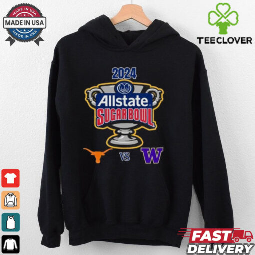 Texas Longhorns Vs Washington Huskies 2024 Allstate Sugar Bowl T Shirt