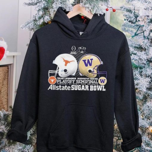 Texas Longhorns Vs Washington Huskies 2024 CFP Sugar Bowl Head To Head Shirt