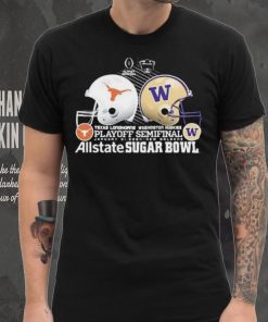 Texas Longhorns Vs Washington Huskies 2024 CFP Sugar Bowl Head To Head Shirt