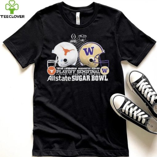 Texas Longhorns Vs Washington Huskies 2024 CFP Sugar Bowl Head To Head Shirt