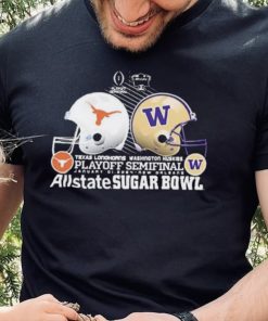 Texas Longhorns Vs Washington Huskies 2024 CFP Sugar Bowl Head To Head Shirt