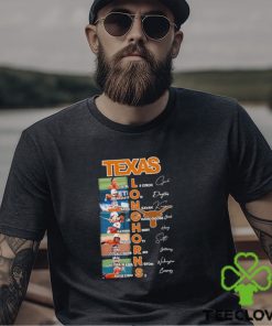 Texas Longhorns Women’s Softball Player Roster T Shir 1 Texas Longhorns Women’s Softball Player Roster T Shir